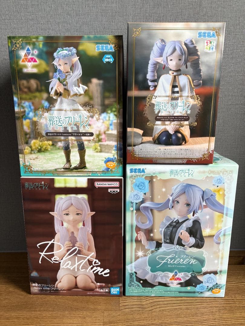 葬送のフリーレン フリーレン フィギュア メイド 縦ロール 花畑 薬