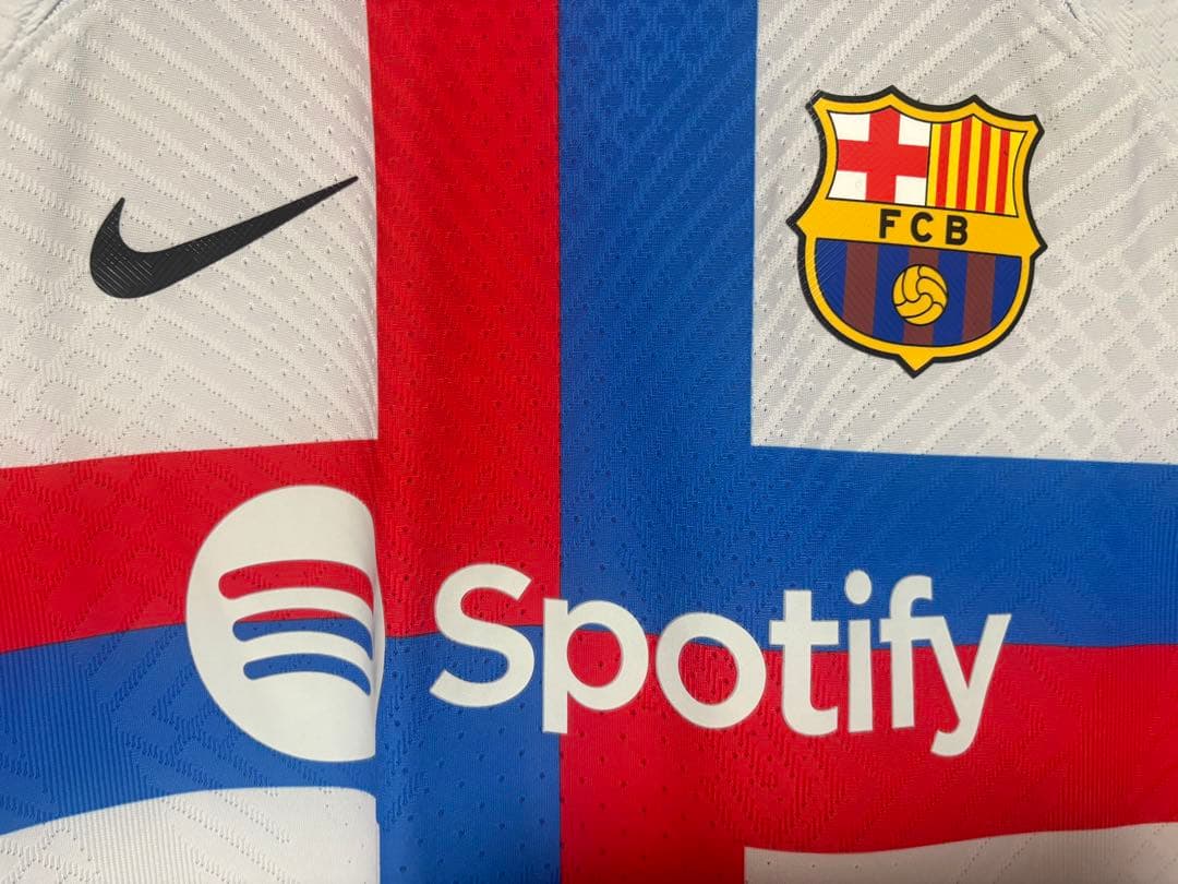 FCバルセロナVSヴィッセル神戸 選手支給 アラウホ ユニフォーム