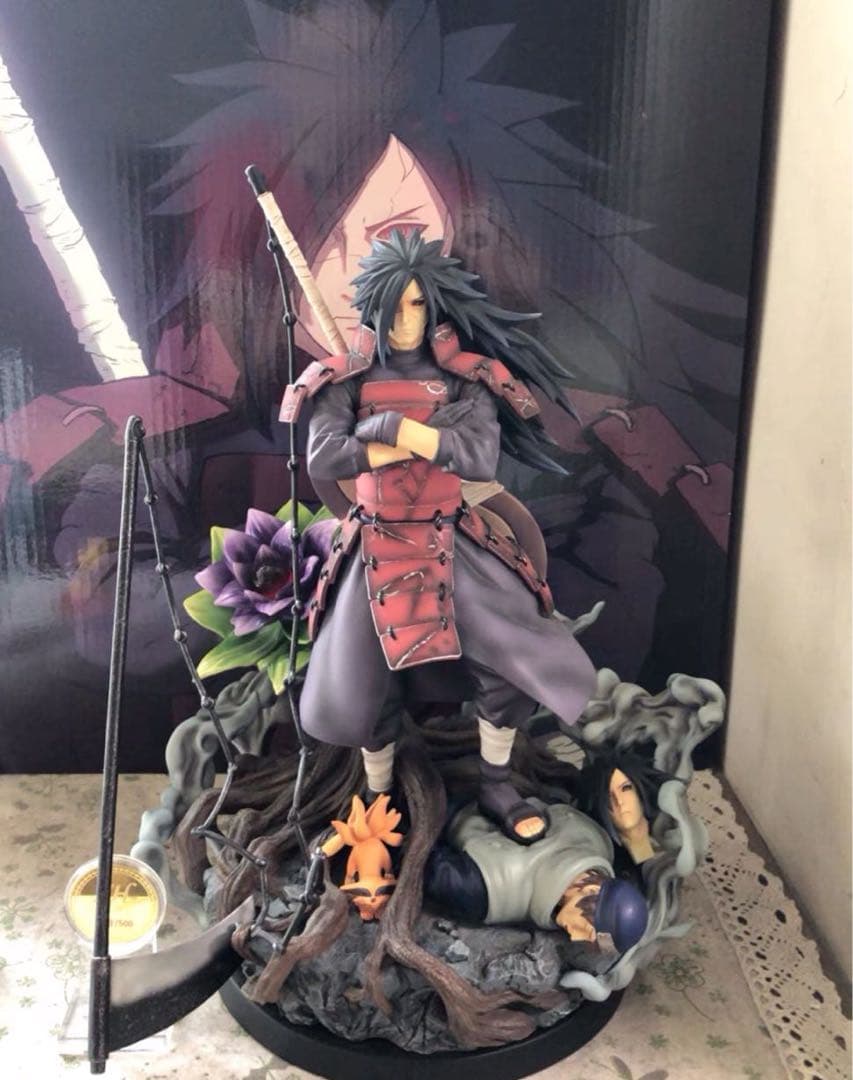 NARUTO ナルト うちはマダラ ガレージキット ガレキ スタチュー⑤ ナルト 疾風伝 うちはマダラ ガレージキット フィギュア 1/8スケールの