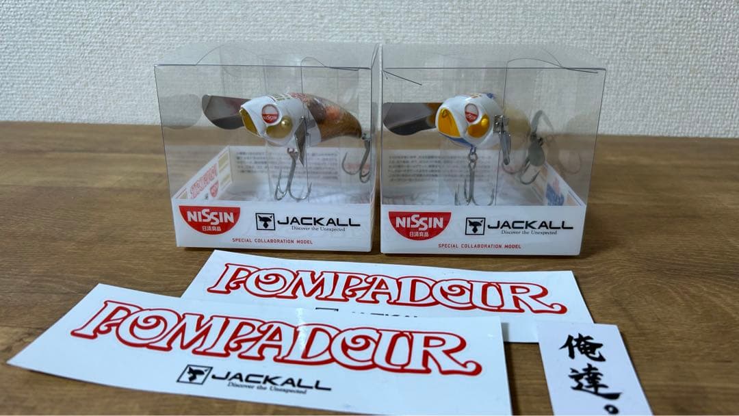ジャッカル ポンパドール カップヌードル 釣りフェスティバル2024