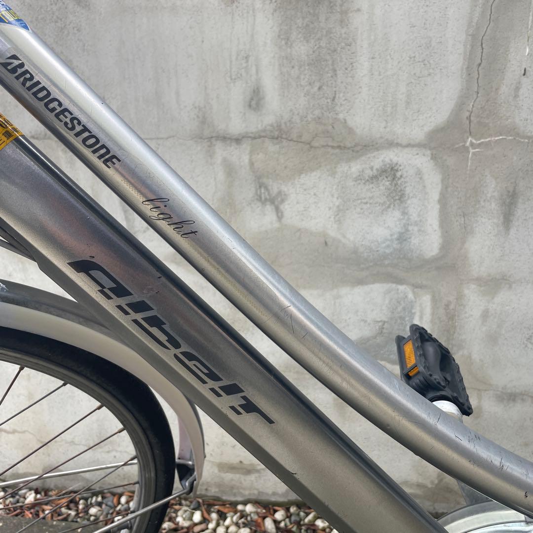 自転車 ブリヂストン アルベルト レアな26インチ（中古）通学通勤用