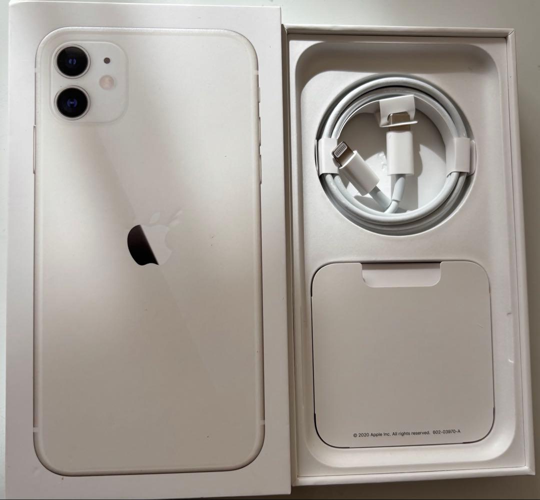 訳ありジャンク品】Apple iPhone 11 128GB ホワイト 本体