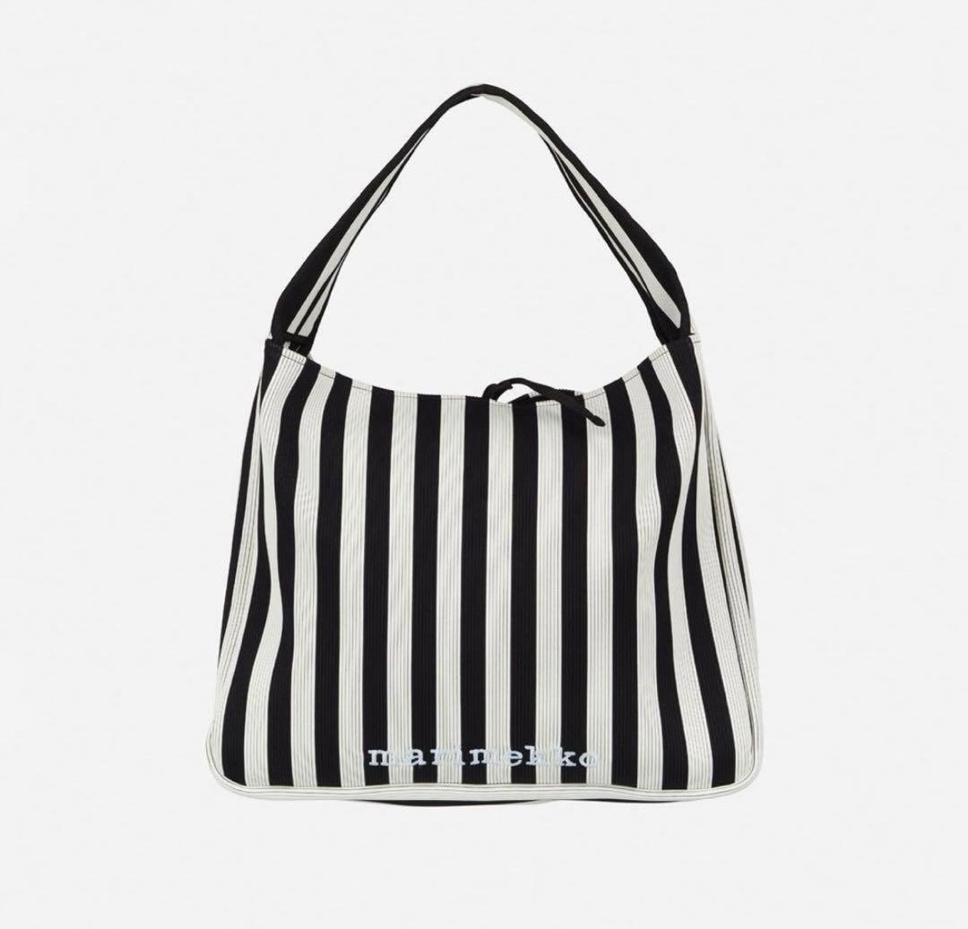 新品 マリメッコ Knitted Bag Large Merirosvo Knitted Bag Large Merirosvo