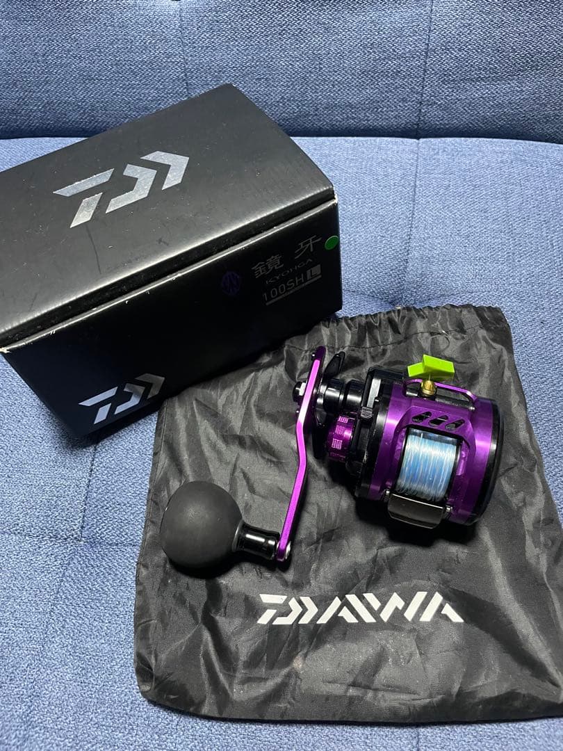 Daiwa 鏡牙 100SH L DAIWA（ダイワ） 鏡牙 100SH ／ベイトリール : つり具の銭屋
