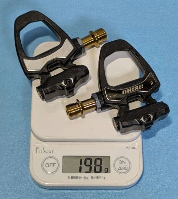 KORE 超軽量チタン軸 SPD-SL ビンディングペダル ペア(実測180g)