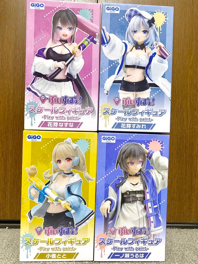 GiGO限定 プライズ ぶいすぽっ！スケールフィギュア 4体セット - メルカリ