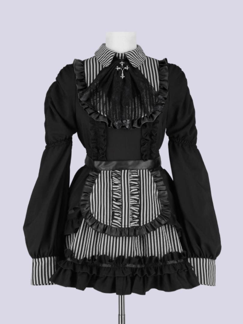 QOOZA Gothic Maid Dress IMVAL ハウスダスト着用 - メルカリ