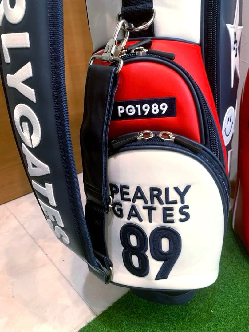 超希少 新品未使用 限定 パーリーゲイツ トリコロール キャディバッグ