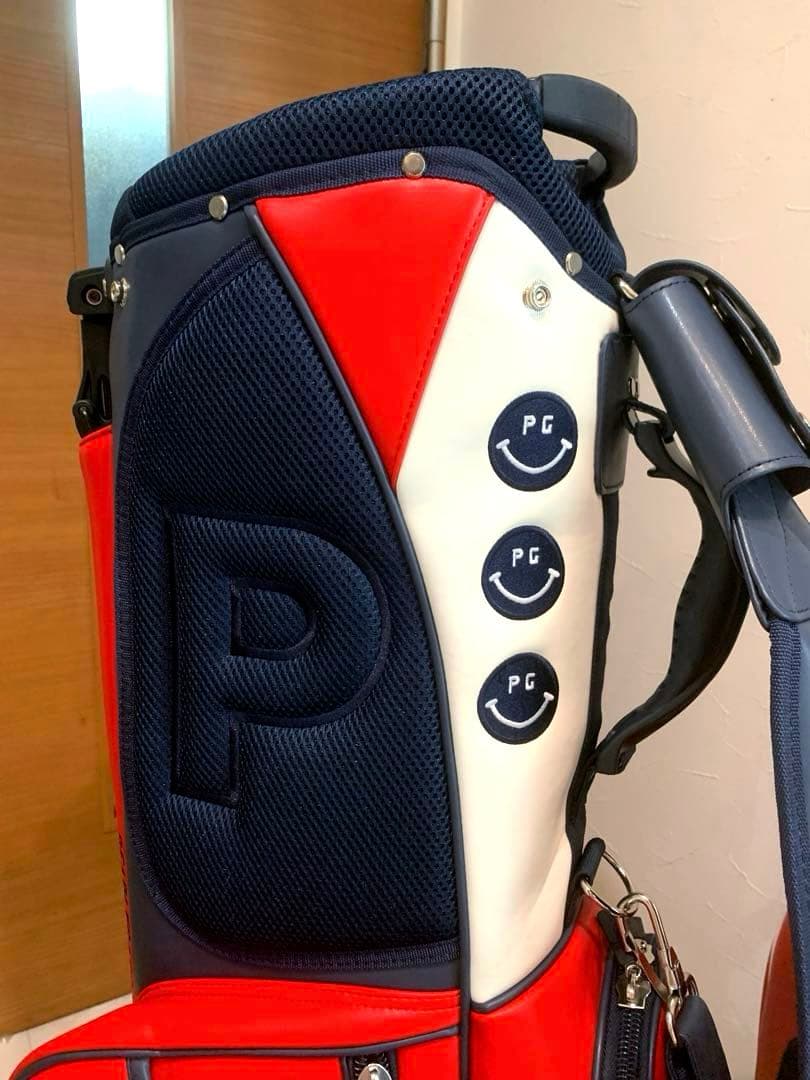 超希少 新品未使用 限定 パーリーゲイツ トリコロール キャディバッグ