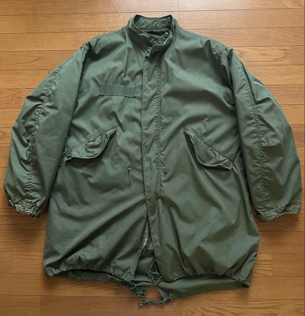M65 フィッシュテールパーカ　フルセット　M Deadstock M アルミ 70年 フルセット m-65 フィッシュテールパーカー