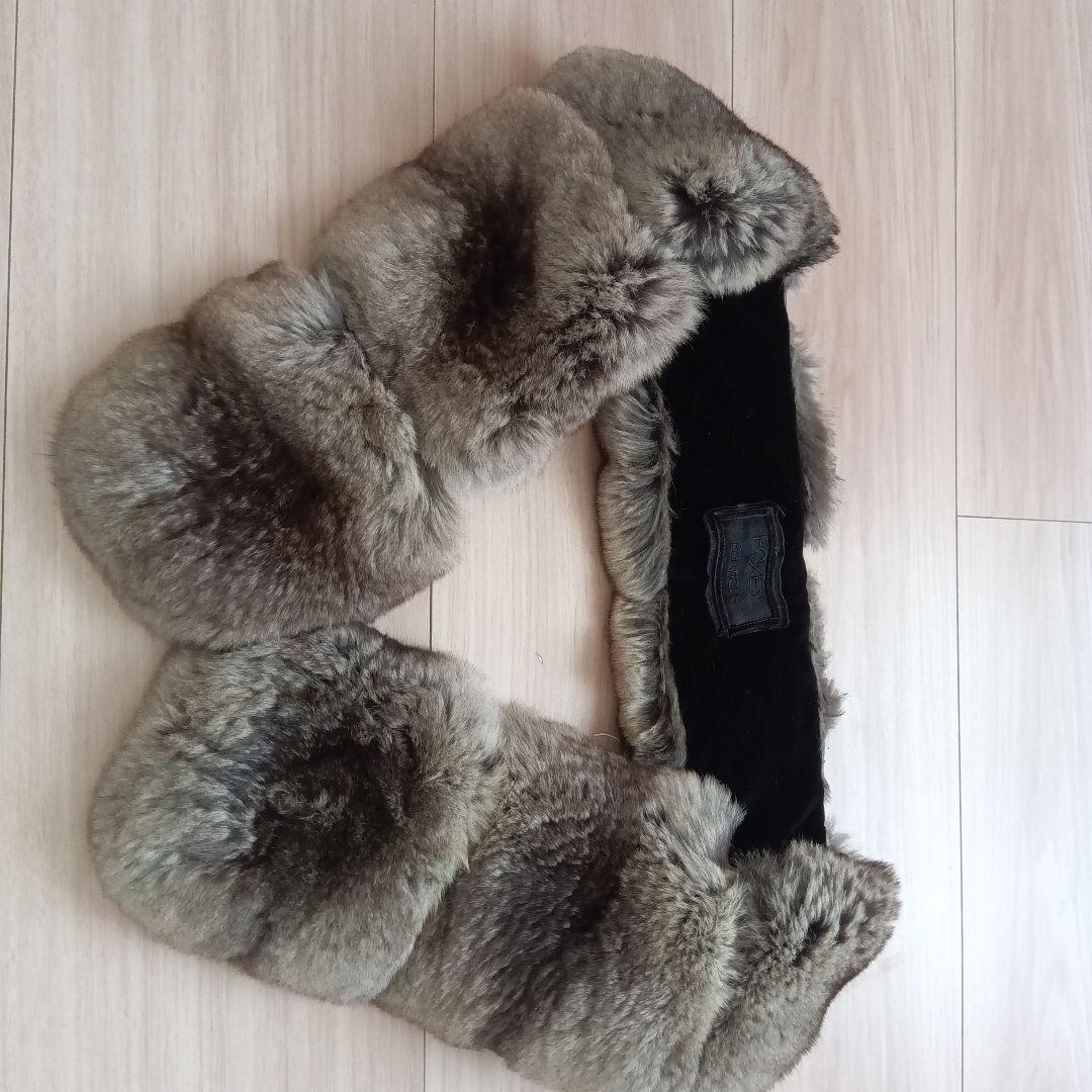 フォクシー グレー系ファー ストール - メルカリ