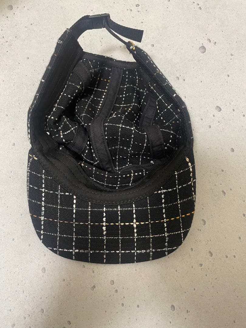 Supreme チェック柄キャップ - メルカリ