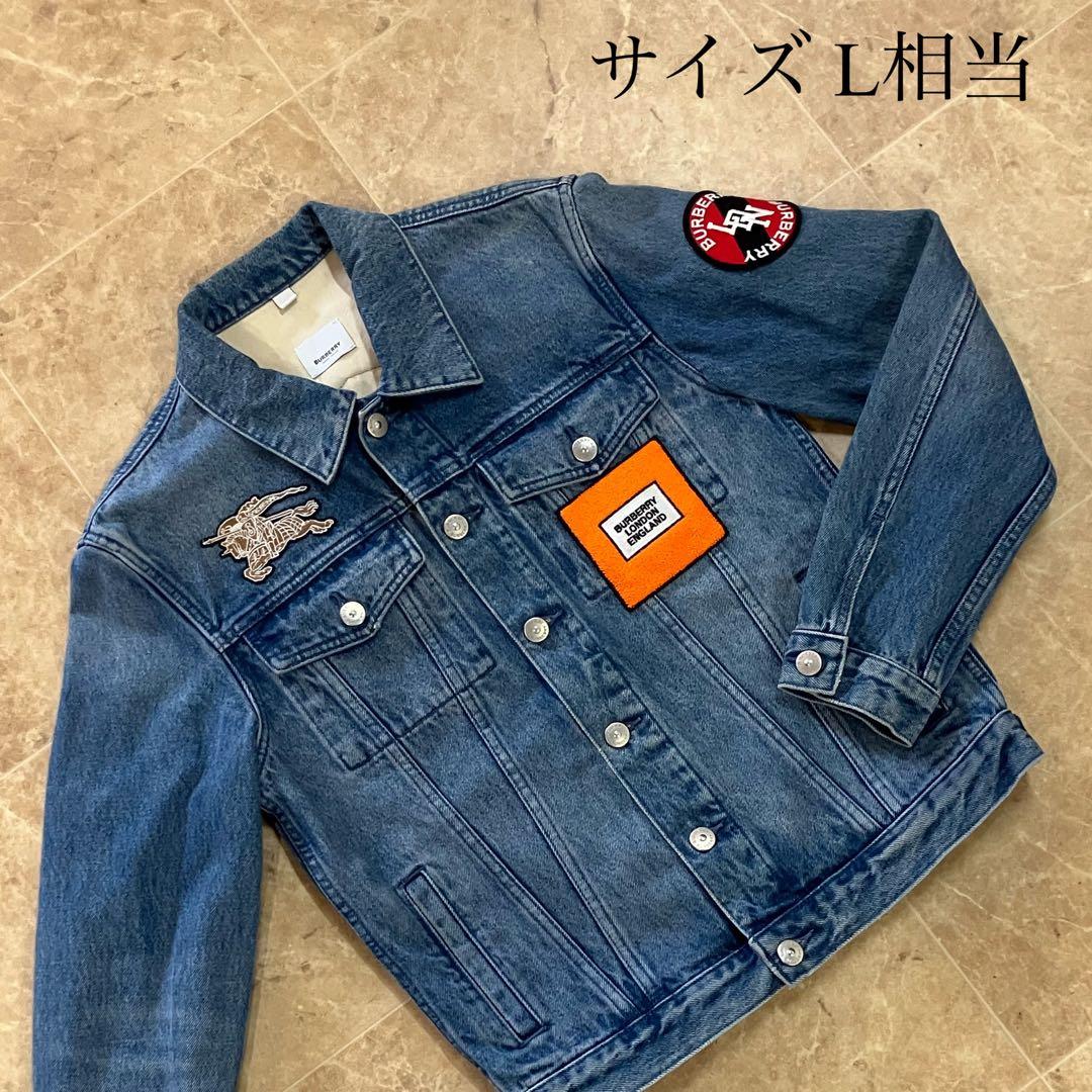 BURBERR バーバリー 22SS ロゴワッペン デニムジャケット