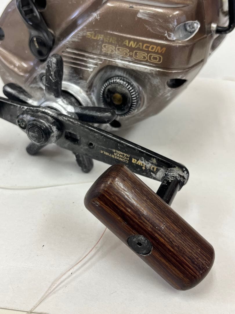 M319 DAIWA SS-60 SUPER TANACOM 電動リールブラウン - メルカリ