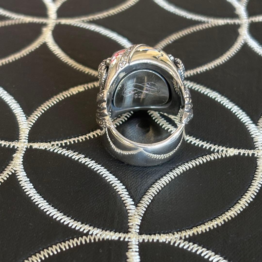 山下智久着用◆JUSTIN DAVIS◆スカルリング◆15号◆137,500円◆