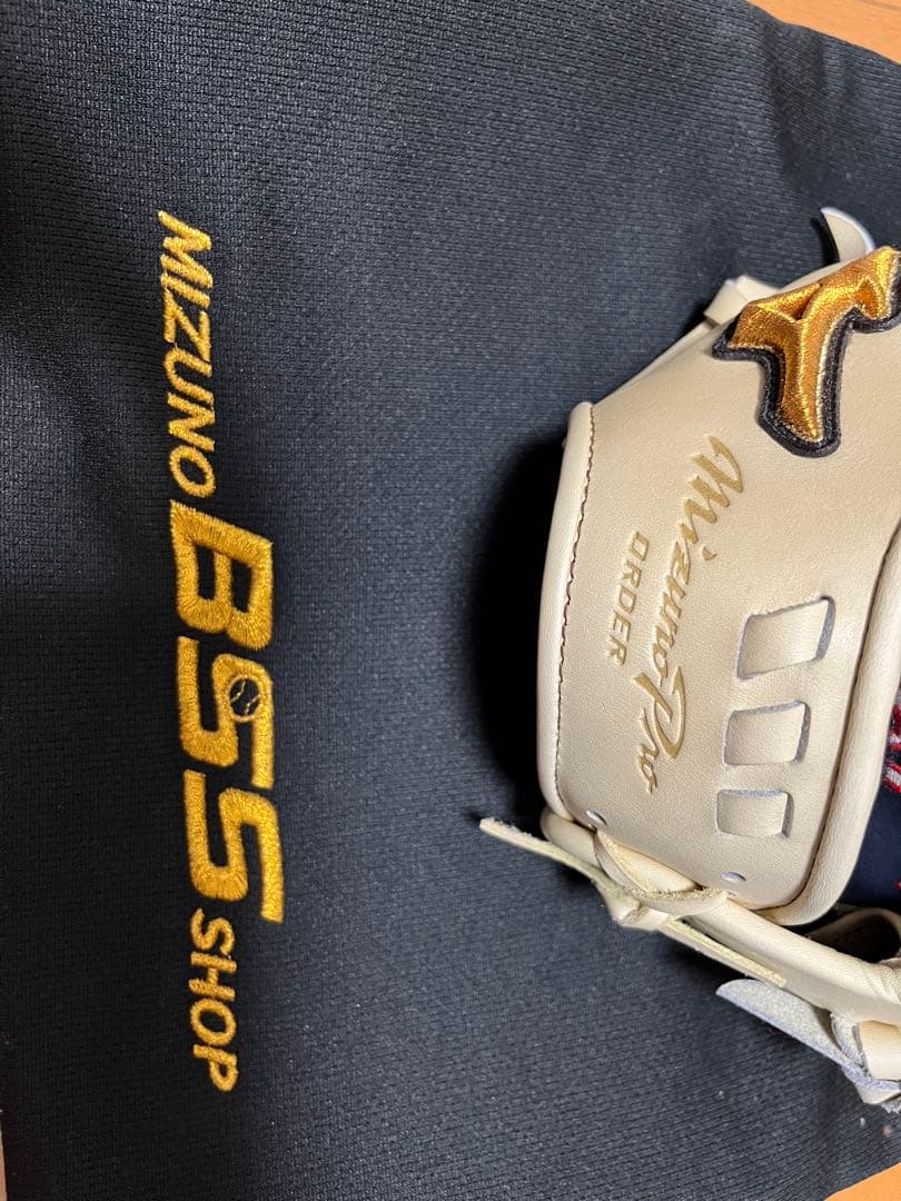 Mizuno Pro オーダー 投手用 左利き ブロンド - メルカリ