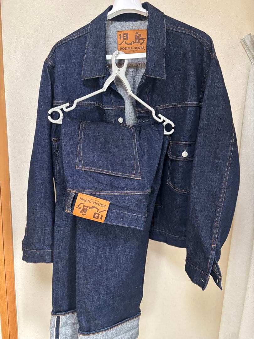 児島ジーンズセットアップ 岡崎市 デニムセットアップ 児島ジーンズ ジーンズ デニムジャケット