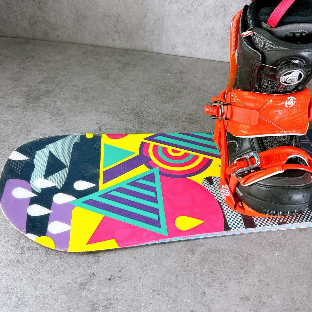 K2ケーツーvoom 143センチ×バイン スノーボード2点セット - メルカリ