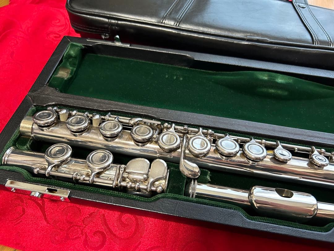 フルート ルーダルカルテ Rudall Carte Eメカ カバー付き - メルカリ