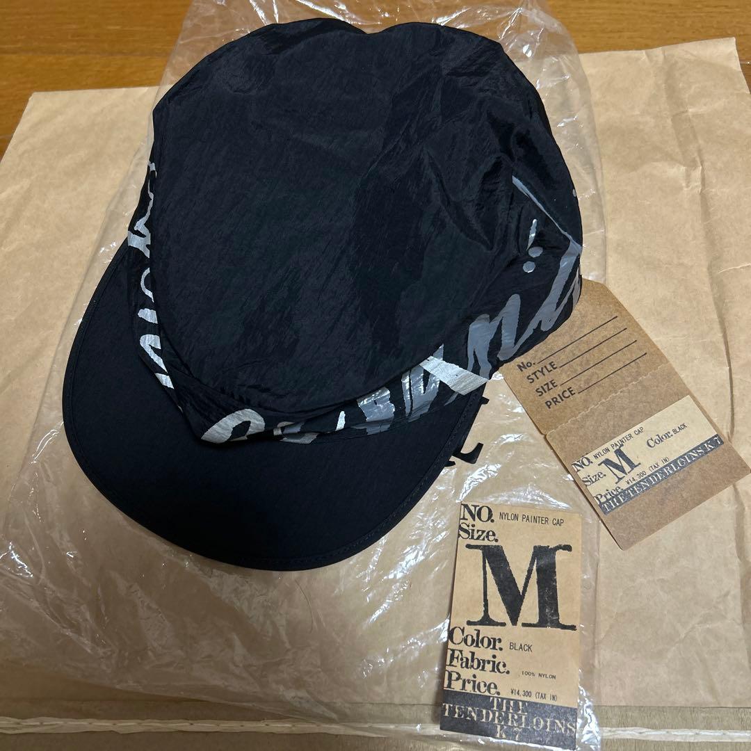 テンダーロインNYLON PAINTER CAP BLACK