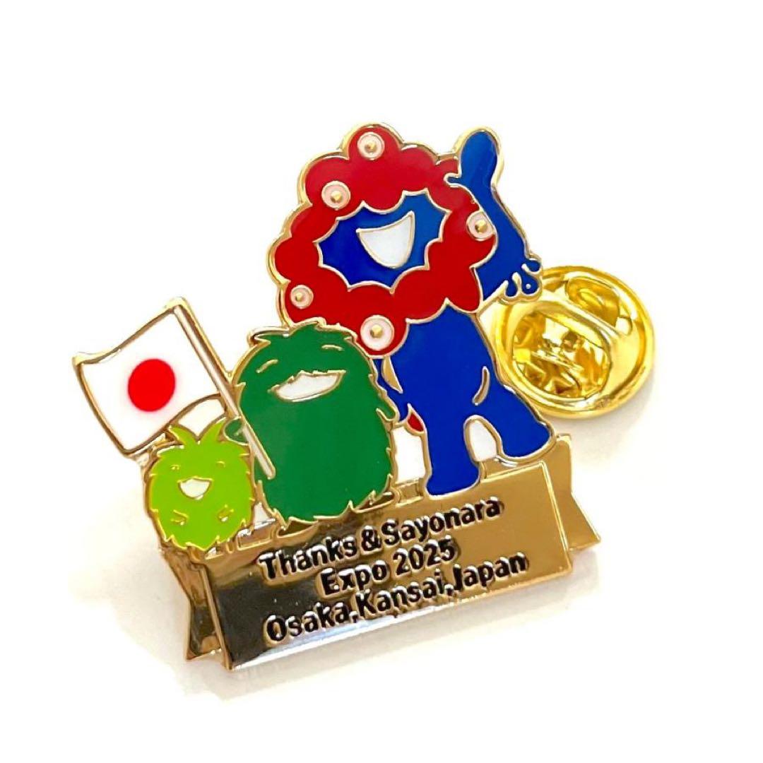 ミャクミャク モリゾー キッコロ ピンバッジ 大阪関西万博 サンクス