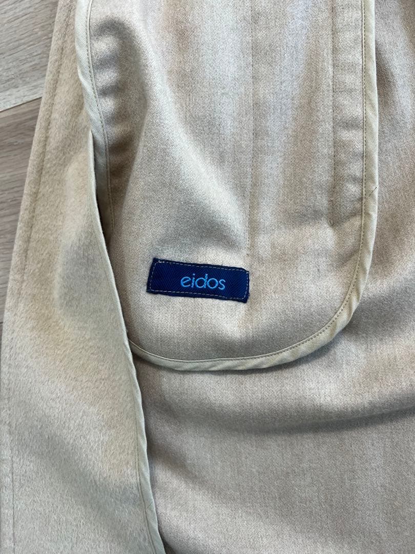 ブリッラ ペル イル グースト チェスターコート カシミア混 M 紺