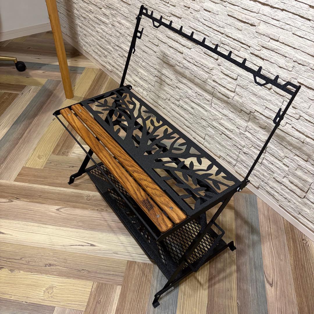 極美品 ネイチャートーンズ リトルワークスタンド サンド ケース付 即納 リトルワークスタンド:アウトドアテーブル:Naturetones(ネイチャー