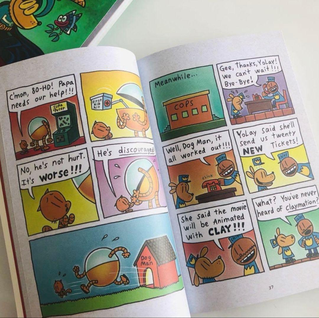 DogMan ドッグマン　17巻セット　マイヤペン対応　音源おまけ付き　英語漫画