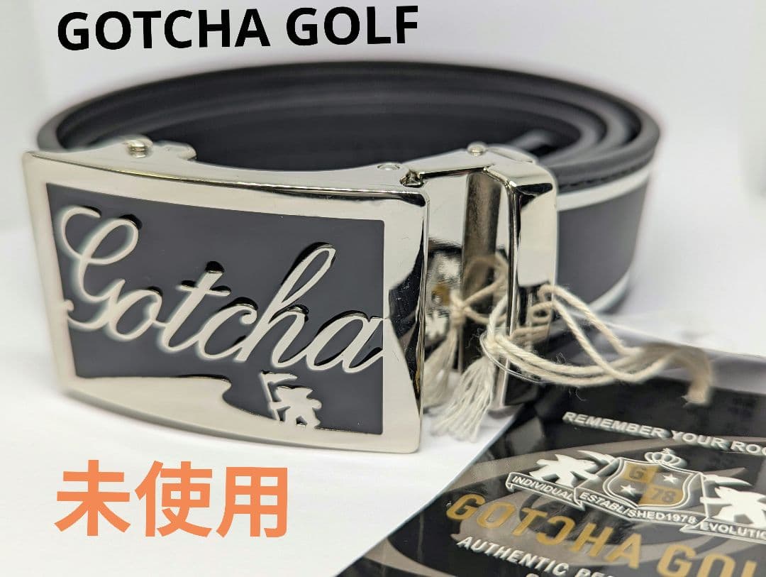 GOTCHA GOLF　 ガッチャゴルフ　ホールレス バックル ライン ベルト GOTCHA GOLF ガッチャゴルフ ホールレス バックル ライン ベルト