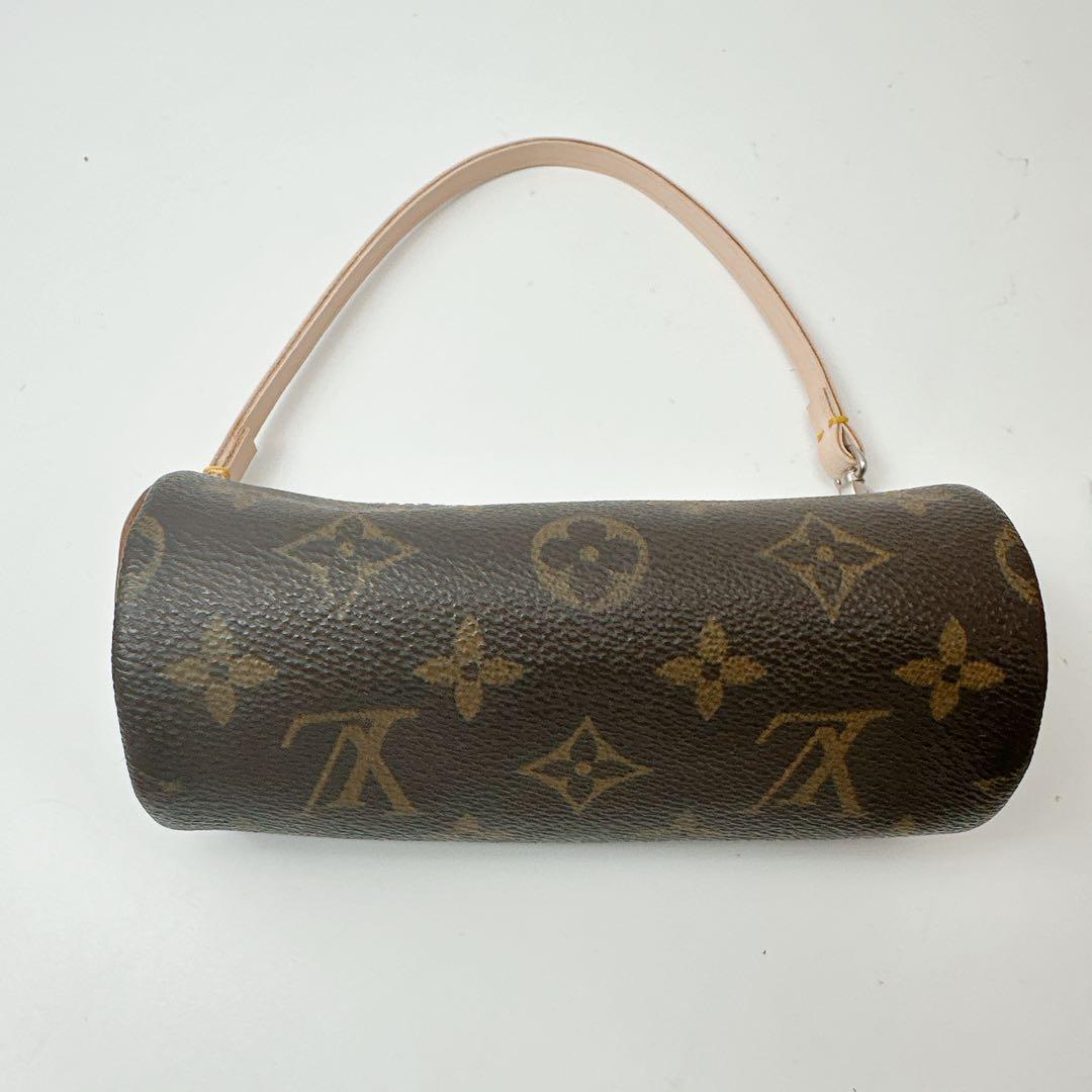 ルイヴィトン モノグラム 新型 パピヨン付属ポーチ ストラップ補修品