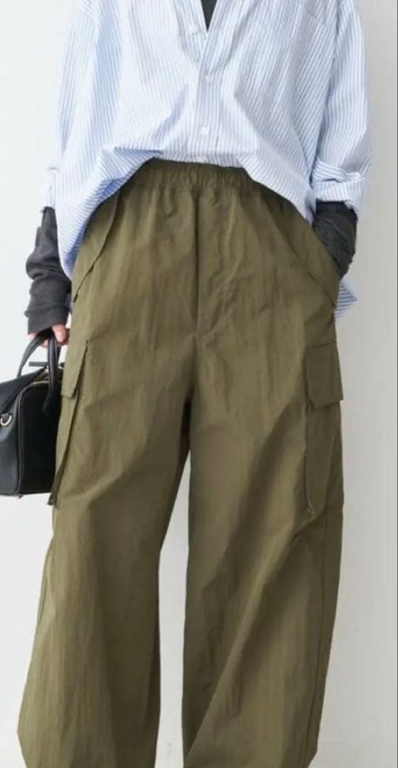 スピックアンドスパン リップストップコンバットパンツ サイズ38 新品