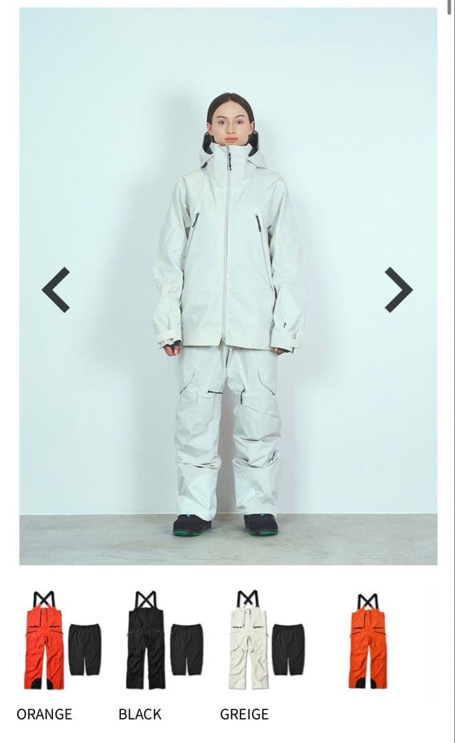 43DEGREES24-25モデル スノーボードパンツ2L-3L