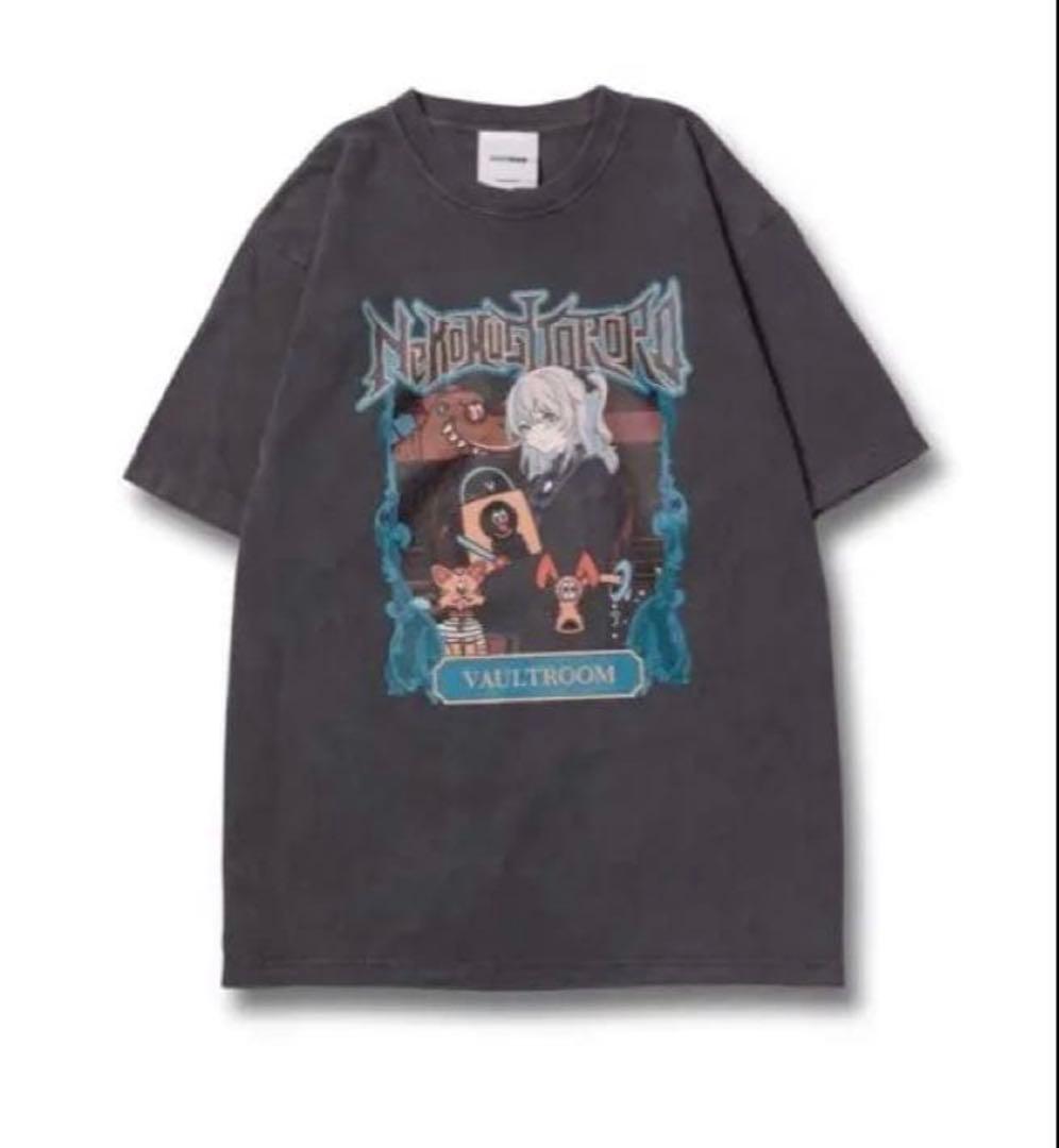 vaultroom VR × TORORO TEE / CHARCOAL L VR × TORORO TEE / CHARCOAL – VAULTROOM