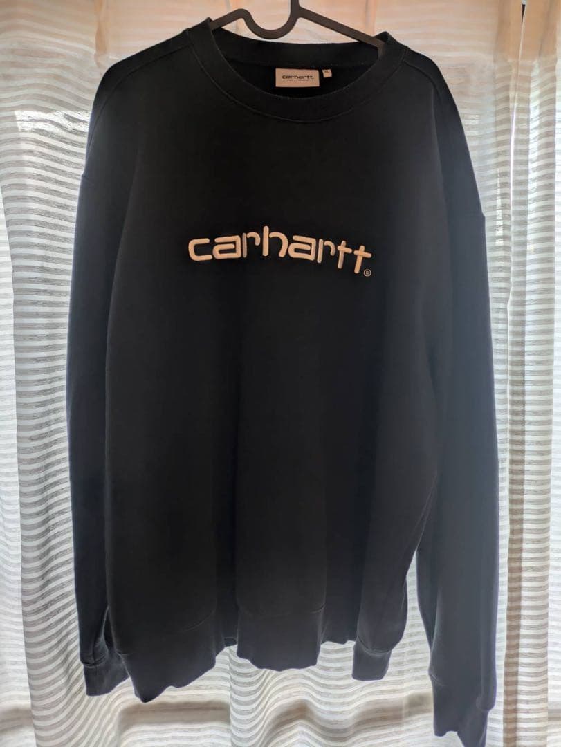 Carhartt wip スウェット carhartt ブラック スウェット XL 黒 サイズXL