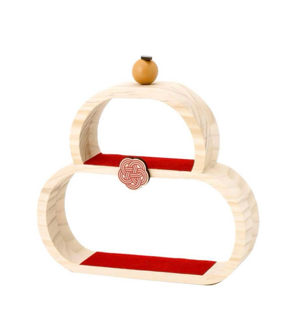 1セットのみ サリュ 鏡餅ディスプレイラック 正月ミニ鏡餅 おまけ札 3