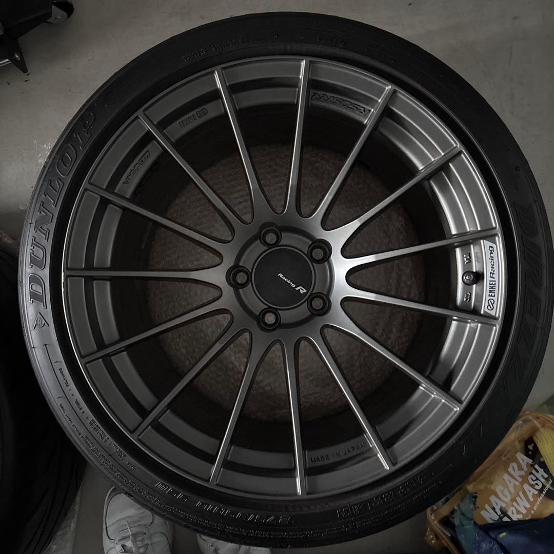 ENKEI rs05rr 10.5J +15 18インチ 5穴 pcd114.3