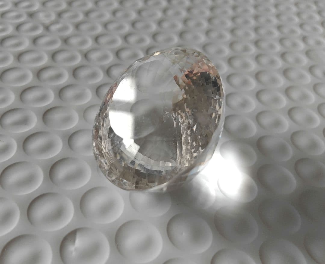 天然石 ジェム ヒマラヤクリスタル ルース　トップ　クリスタルヒーリング GOLD STONE ヒーリング ワンド 水晶 ロッククリスタル ブラジル産