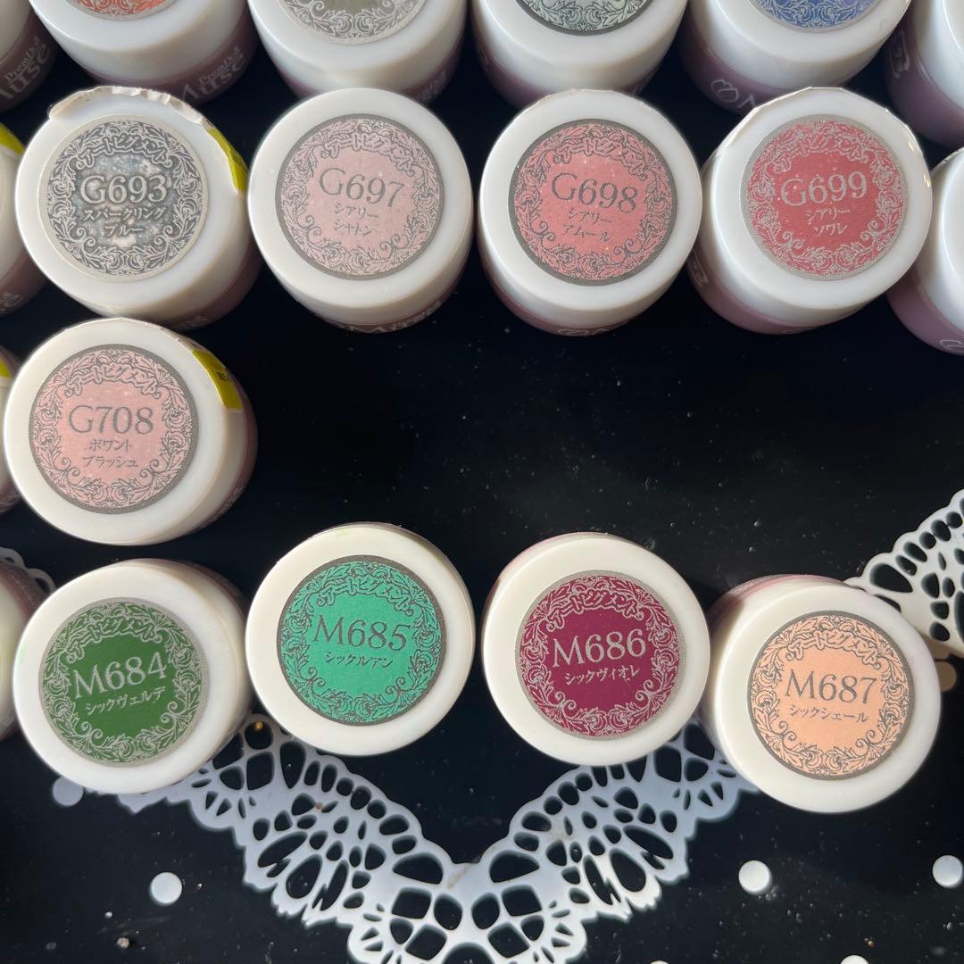 プリジェル プリムドールミューズ 76色まとめて ほぼ未使用! プリアンファ