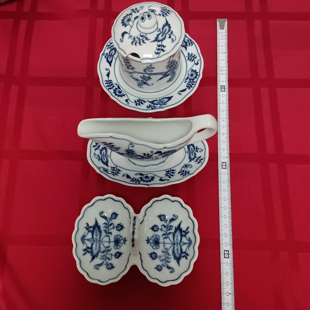 BLUE DANUBE ブルーダニューブ ブルーオニオン 青と白の花柄食器セット