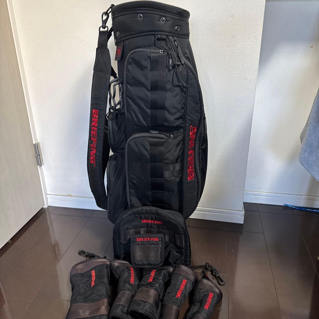 BRIEFING カバー7個➕キャディーバック BRIEFING - 【銀行振込・代金引換不可】【返品・交換不可】 CR-5 #03