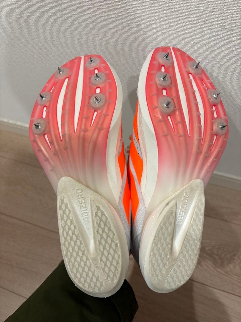 アディゼロ　アバンチ　26.5cm オレンジ