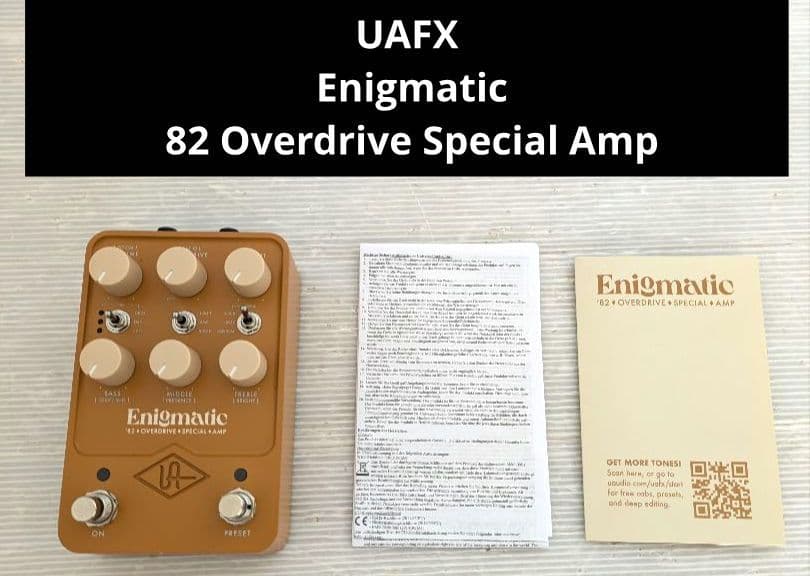 ギター UAFX Enigmatic 82 Overdrive Special Amp Universal Audio UAFX Enigmatic '82 Overdrive Special Amp kaufen
