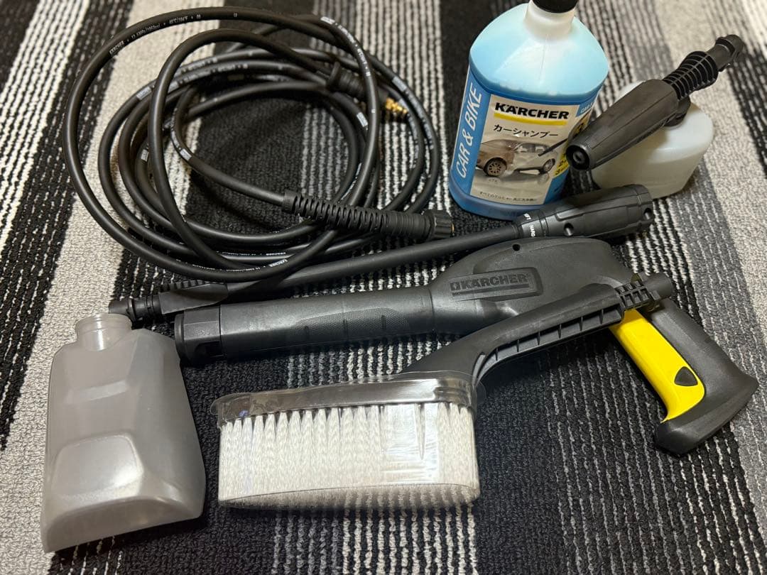 KARCHER K2 Classic Plus 高圧洗浄機 本体➕延長ホース付き
