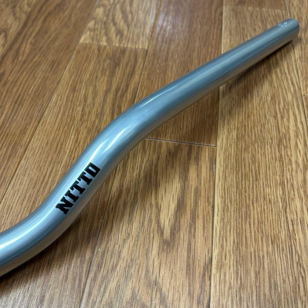 NITTO NITTO ハンドルバー B802 31.8mm/750mm ライザー シルバー