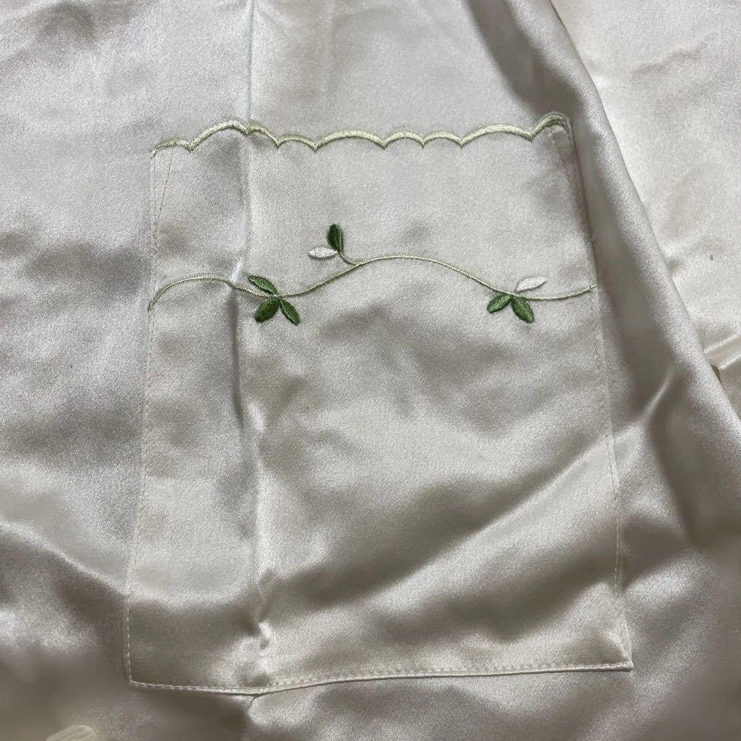 テ*)様 ワコール シルク 絹 パジャマ 刺繍 ケセラ 花柄