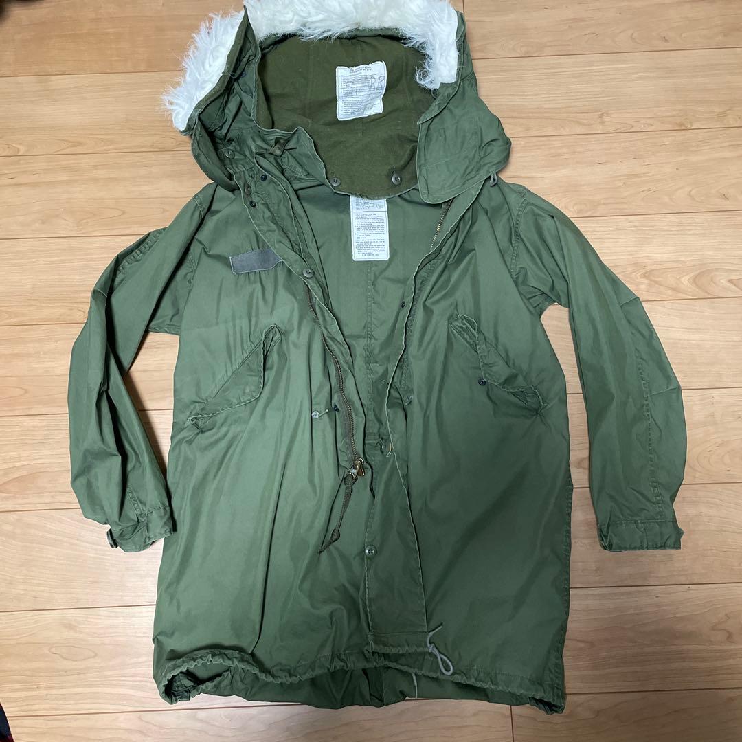 83年製　m65パーカ　フード付　実物 X-SMALL】U.S.Army M-65 Field Parka Full Set アメリカ軍実物 M65
