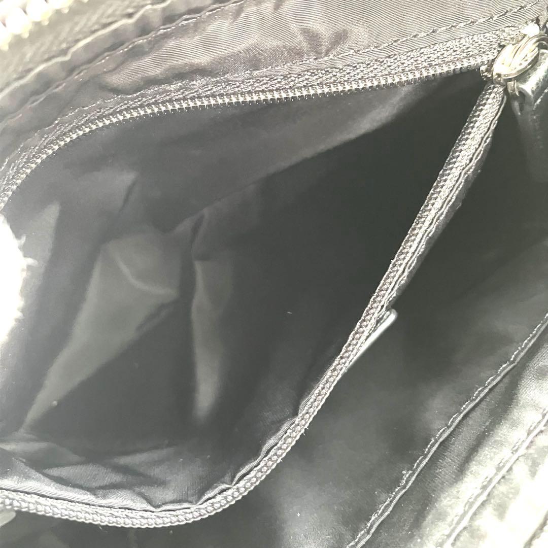 未使用級✨】agnes b. ショルダーバッグ ターンロック レザー ロゴ金具
