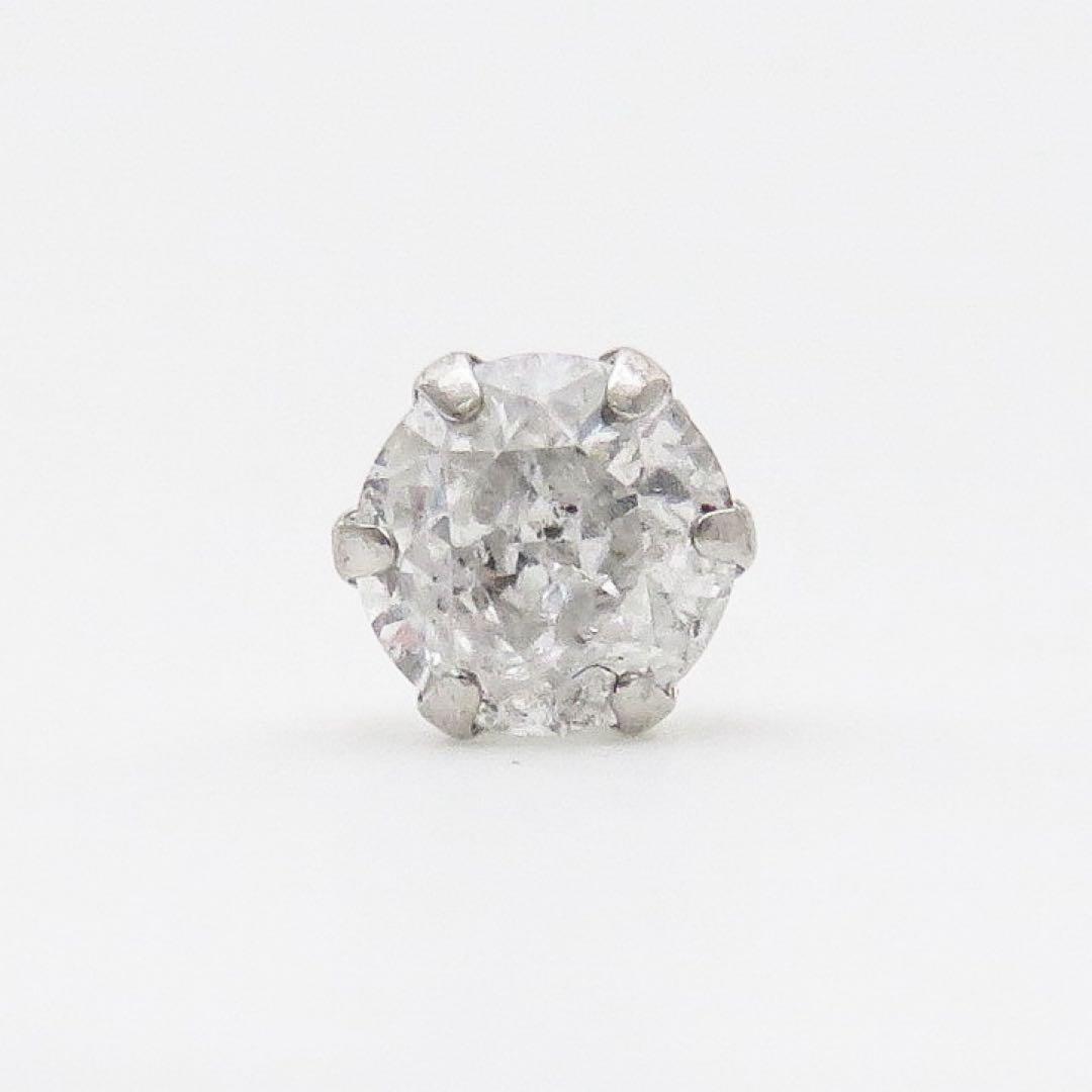 あ*ん様 【本物保証！】Pt900 天然ダイヤモンド 0.22ct ピアス　プラ