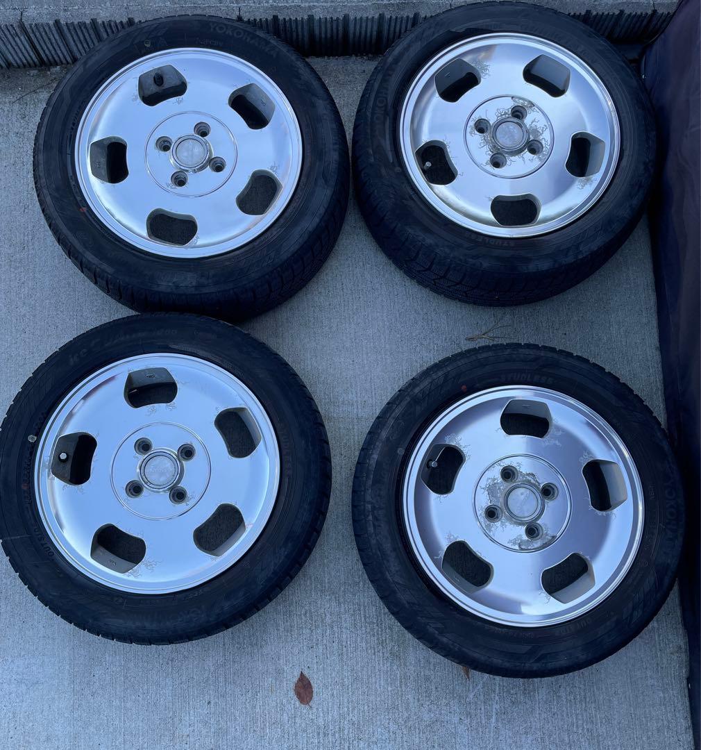 YOKOHAMA RADIANCE 14インチホイール 4本セット GEOLANDAR 新品 14インチ タイヤホイール 4本セット HLK ロック