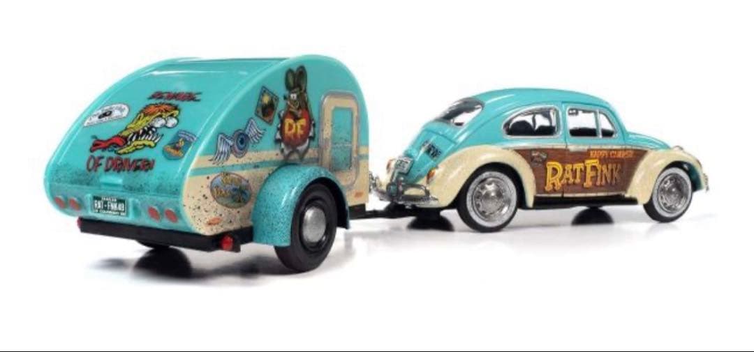 Rat Fink Happy Camper 1966 VW Beetle